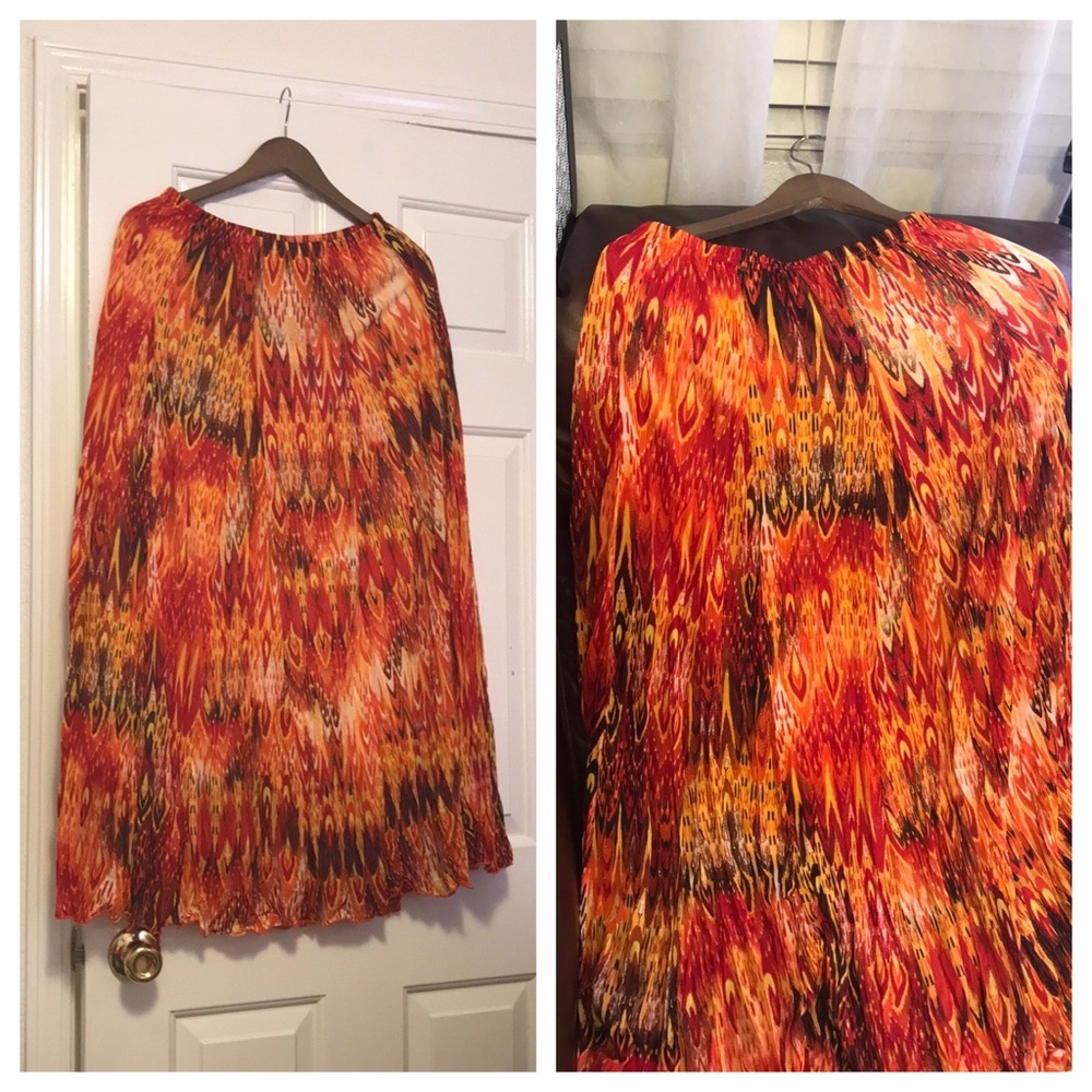 Brilliant Zac and Rachel summer skirt NWOT